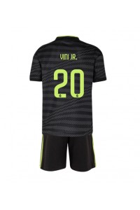 Real Madrid Vinicius Junior #20 Babyklær Tredje Fotballdrakt til barn 2022-23 Korte ermer (+ Korte bukser)